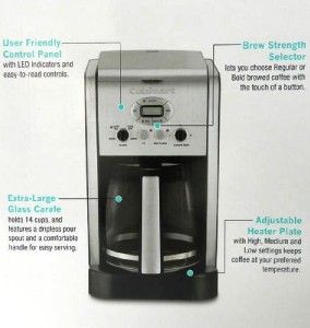 Cuisinart Brew Central 14 Cup Programmable Coffee Maker CBC 5200pc New 