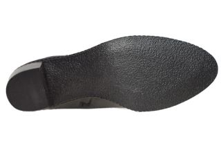 Anne Klein Womens Boots Brenton Black Leather Sz 6 5 M
