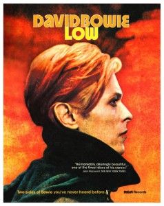 David Bowie Poster Low Huge Poster Promo Ad Brian Eno