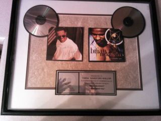 brian mcknight RIAA sales award in commemoration of combined i 