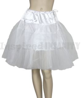   White TULLE Swing Skirt Petticoat ~ Vintage Wedding Bridal Plus Size