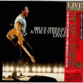 BRUCE SPRINGSTEEN LIVE 1975 85 Japan 5CD Box Reissue w Obi Booklet New 