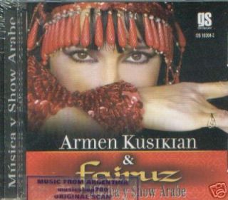 kusikian fairuz music arab bellydance belly dance cd from argentina