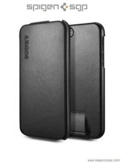 spigen sgp leather case argos series for new iphone 5