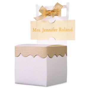 Chair Placecard Favor Box Wedding Reception Shower Gift