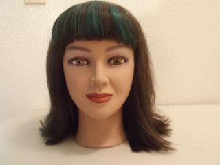 Cosmetology Mannequin Head Human Hair Student Mannequin