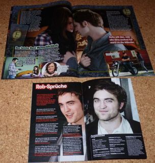 Twilight Eclipse German Magazine Robert Pattinson Taylor Lautner 