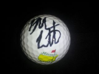 BUBBA WATSON hand signed MASTERS golf ball RARE!! PGA AUTOGRAPH AUTO 