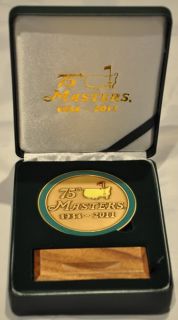 2011 Masters Souvenir Medallion from Augusta National
