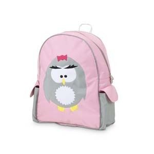 Buckhead Betties Childrens Pink Owl Bookbag Backpack