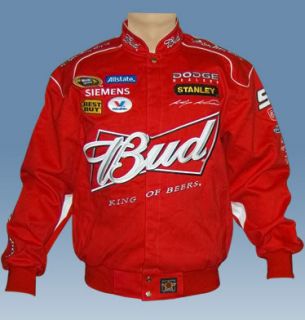 2009 Kasey Kahne 9 Bud NASCAR Twill Red Jacket 3XL
