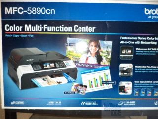 Brother MFC 5890CN HMK Color Multifunction Center Inkjet Printer 