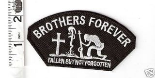 Brothers Forever Fallen But not Forgotten Patch RV92