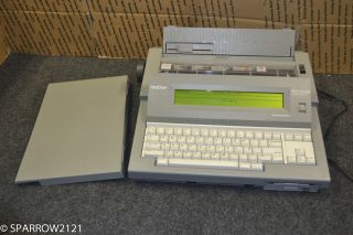 Brother Electronic Word Processor Typewriter Model WP 760D Floppy 