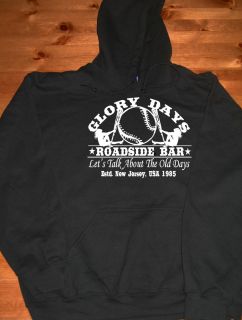 Bruce Springsteen Inspired Hoodie Glory Days T Shirt