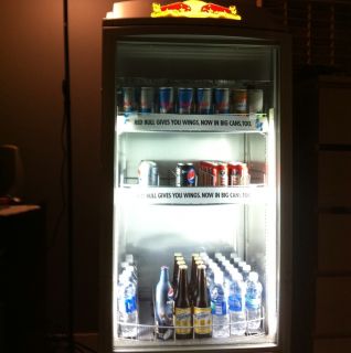 Red Bull Refrigerator GDM 10RF RB Glass Door Fridge