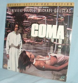 LD Laserdisc Coma Genevieve Bujold Michael Douglas Rip Torn Richard 