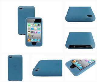 for Apple iPod Touch 4G 4th Generation 8GB Soft Silicone Skin Cover 