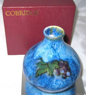 Rare Cobridge Collectors Club Vase 2003   Boxed, Mint Condition