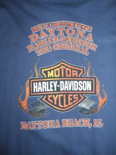 Bruce Rossmeyer Harley Davidson Daytona 2009 T Shirt XL