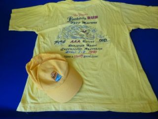 Vintage 1990 Bundaberg Rum Surf Masters AAA Burleigh Heads QLD T Shirt 