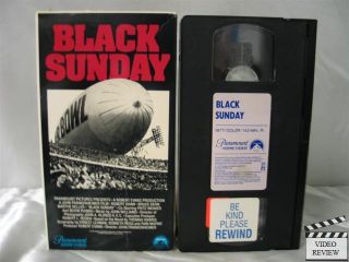 Black Sunday VHS Robert Shaw Bruce Dern Marthe Keller