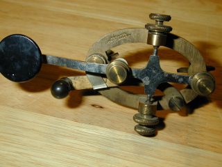 Bunnell Leg Key Telegraph Key All Original All Brass Nice