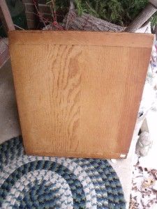 Large Rustic Primitive Antique Wood Bread Board Dough Board Cutting 