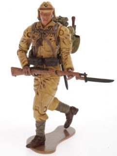 WWII Japanese NLF Marine 1 18 Scale Figure Sgt Akamatsu