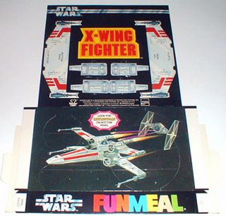 description this is a 1978 star wars burger chef funmeal