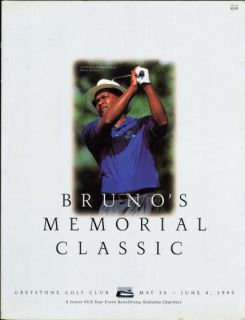 1995 Brunos Memorial Classic Program Birmingham Senior PGA Greystone 