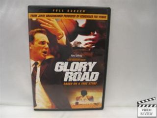 Glory Road DVD Fullscreen Jerry Bruckheimer 786936292640