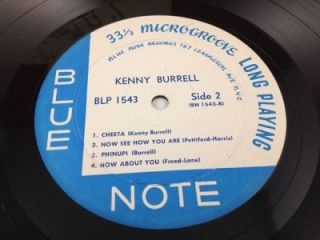 Kenny Burrell Blue Note 1543 Andy Warhol Cover 767 Lexington Ave NYC 