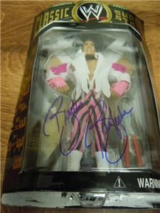 Brutus Beefcake Autographed Classic Superstars WWE Jakks Action Figure 