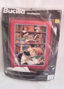 Bucilla Needlepoint Kit Friends of The Library Nancy Rossi 4710 New 