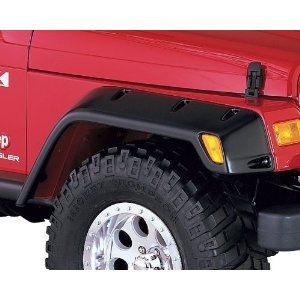 Bushwacker 10908 07 Pocket Fender Flares Jeep Wrangler