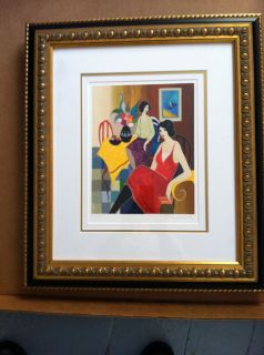 Itzchak Tarkay Friends 2004 Signed Numbered Serigraph