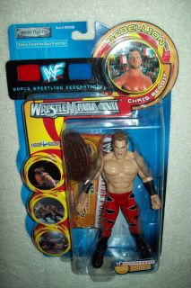 WWF Wrestlemania XVII Chris Benoit Rebellion Series 6 Action Figure 