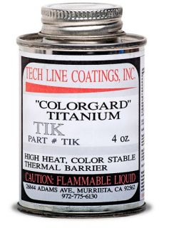 Colorgard Titanium Ceramic Exhaust Header Coating 4oz