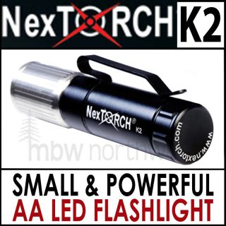 Nextorch K2 Small Powerful AA LED Flashlight New