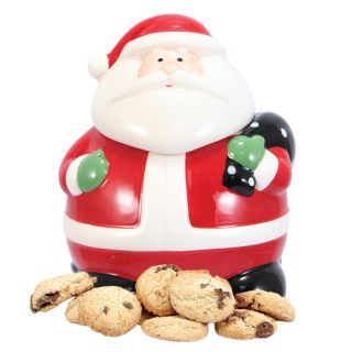 Byrd Cookie Company Holiday Cookie Friends Jar   Santa Claus