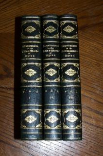 1833 1st Ed LORD BYRON Finden Plates Poetry Poems Antique Leather 