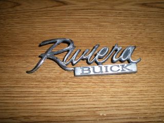 used buick riviera emblem
