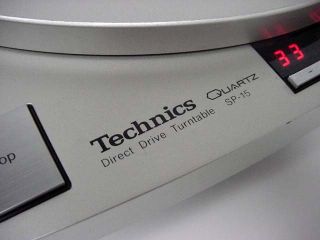 Technics SP 15 Turntable for Parts Repair Non Working