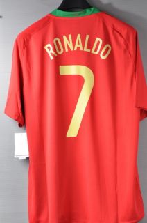 08 09 Portugal Portugues Home Jersey Shirt C Ronaldo 7