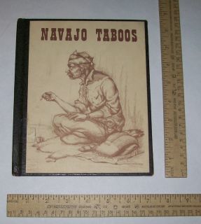 Navajo Taboos by Ernest L Bulow 1982 Southwesterner