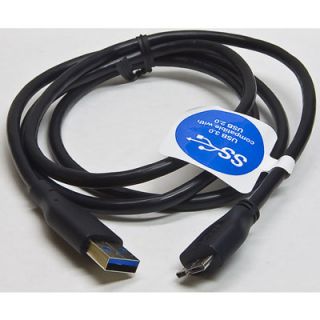 Cables to Go 54176 USB 3 0 A Male to Micro B Male Cable 4 Feet Black 