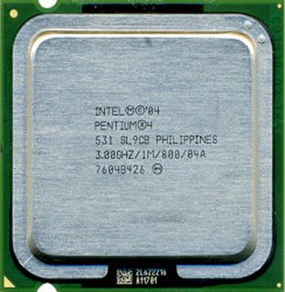   Pentium 4 P4 Processor 3.0 GHz 1Mb Cache 800 MHz FSB 775 Socket SL9CB