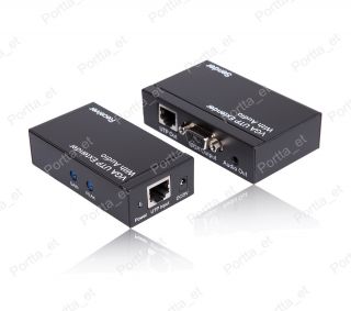 VGA UTP 1x1 Splitter Extender by Cat5e/6 cable up to 300M with Audio