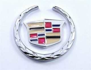   Side Trunk Badge Sticker Emblem Shield for Cadillac XTS SRX XLR